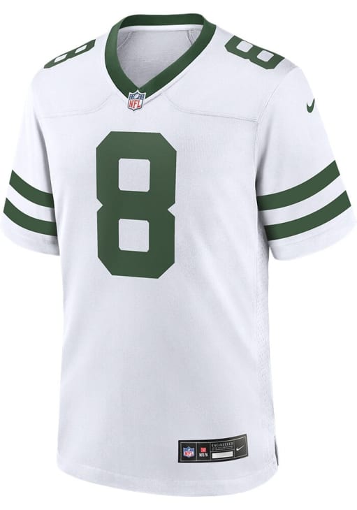新品　ニューヨーク・ジェッツ　ロジャース選手 ユニフォーム NFL　Away　M Aaron Rodgers New York Jets Away Jersey - White