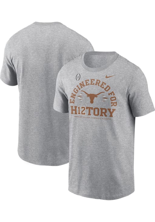 Nike Texas Longhorns HEATHER GREY Football College Football