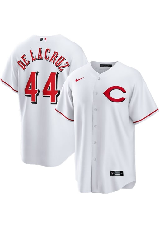 Elly De La Cruz Cincinnati Reds Mens Replica White Alt Jersey