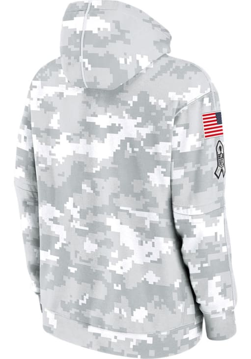 Nike Philadelphia Eagles Mens White Salute to Service Hoodie