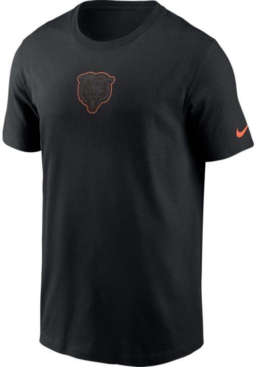 Nike Chicago Bears BLACK Color Pop Short Sleeve T Shirt - 173214235