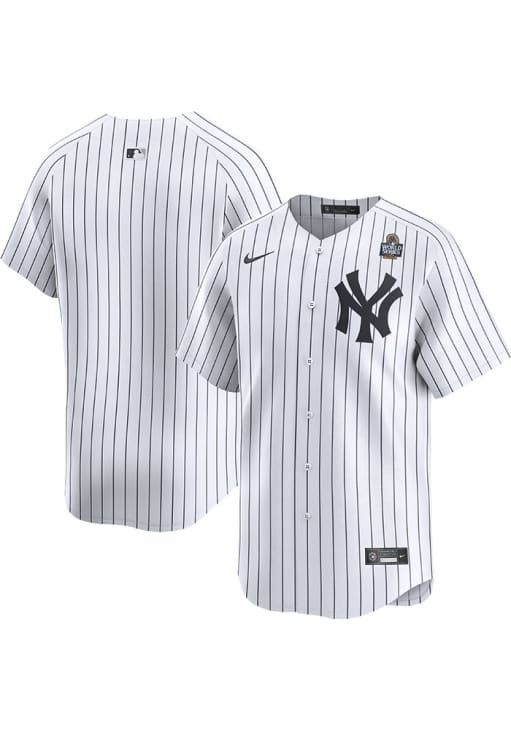 Nike New York Yankees Mens White 2024 World Series Participant