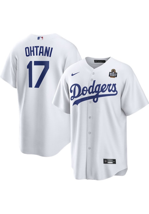 Shohei Ohtani Los Angeles Dodgers Mens Replica White 2024 World