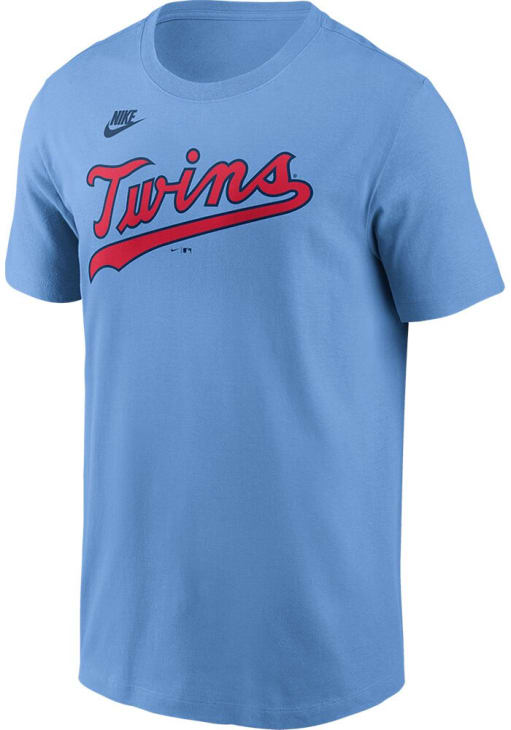 Kirby Puckett Minnesota Twins LIGHT BLUE Cooperstown Short Sleeve