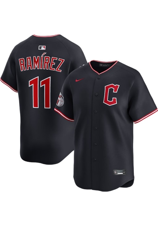 Jose Ramirez Cleveland Guardians Mens Alt Limited Baseball Jersey