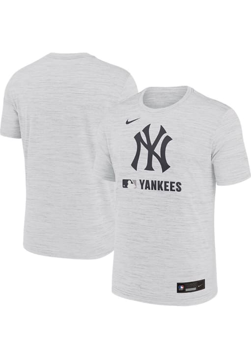 Nike New York Yankees White AC Velocity Short Sleeve T Shirt