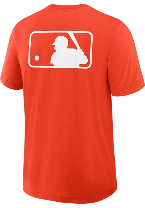 Nike New York Mets ORANGE AC Early Work Short Sleeve Fashion T