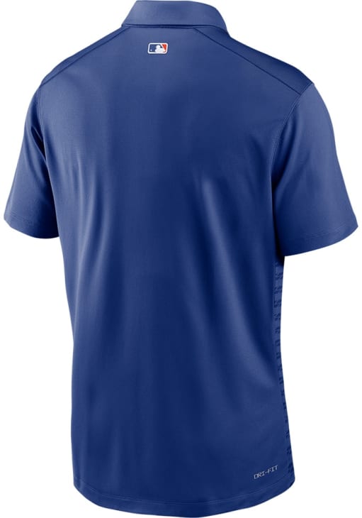 Nike New York Mets Mens AC Victory ROYAL Short Sleeve Polo - 173215234