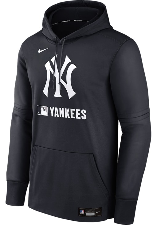 入手困難！NIKEナイキNYヤンキースオーセンティックスウッシッロゴWatson New York Yankees Mens Nike NAVY AC Therma Fit Hood - 173215413