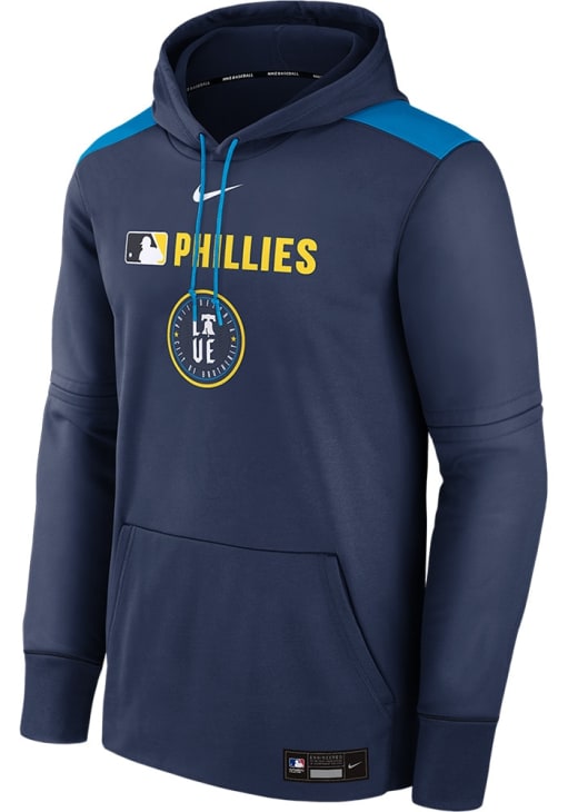 Philadelphia Phillies Mens Nike NAVY AC City Connect TF Hood