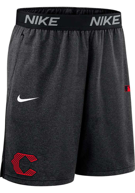Cincinnati Reds Mens Nike BLACK AC City Connect Drifit Shorts