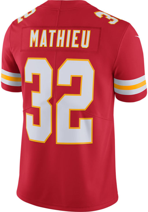 Tyrann Mathieu Kansas City Chiefs Mens Red Home Limited Football
