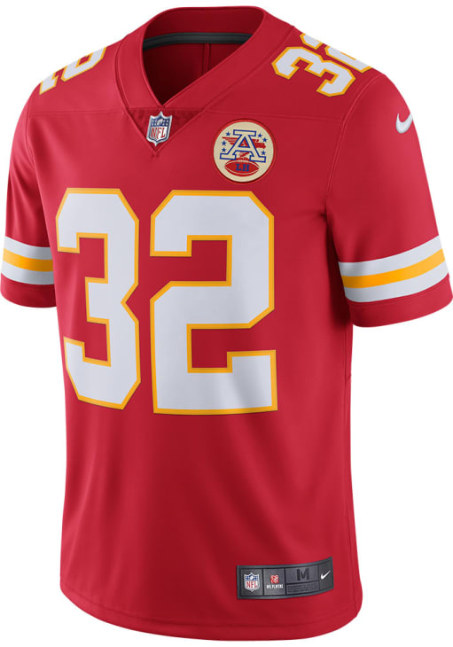 Tyrann Mathieu Kansas City Chiefs Mens Red Home Limited Football
