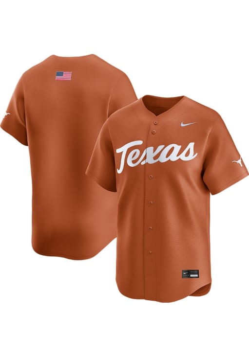Nike Texas Longhorns Mens BURNTORANGE Away - 173217774
