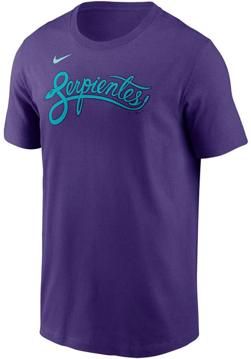 Ketel Marte Arizona Diamondbacks PURPLE Name Number Short Sleeve