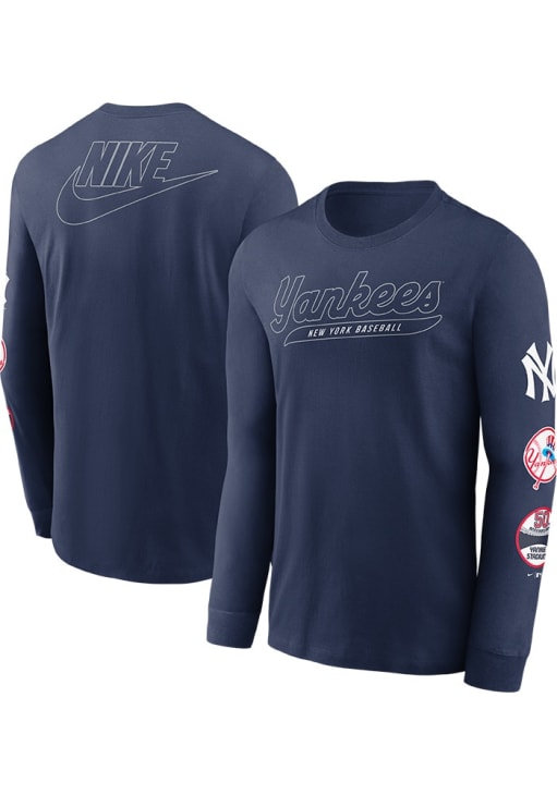 Nike New York Yankees Cooperstown Knockout Long Sleeve T Shirt