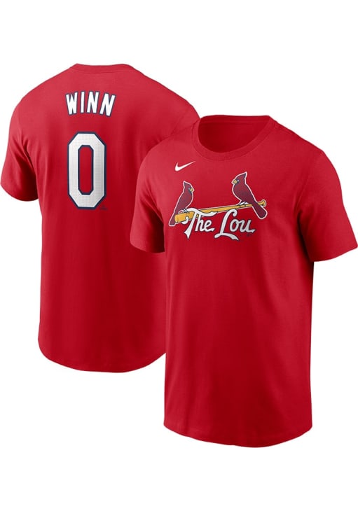 Masyn Winn St Louis Cardinals Red City Connect Short Sleeve Player