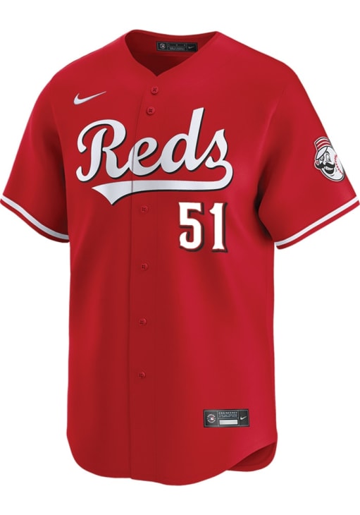 Brady Singer Cincinnati Reds Mens Red Alt 2024 Limited Baseball