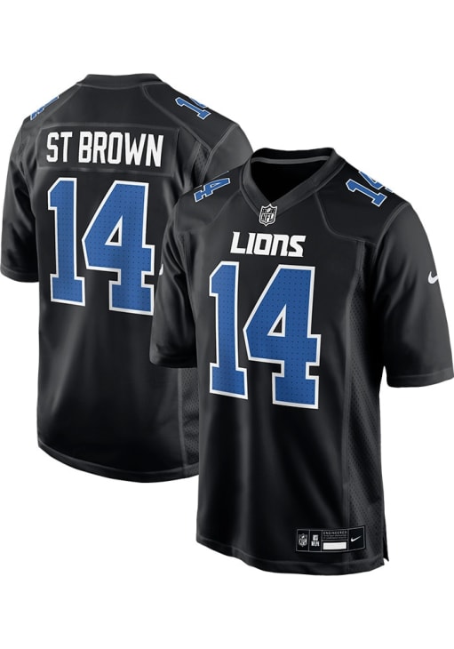 amon ra st brown Detroit Lions Stitched Jersey