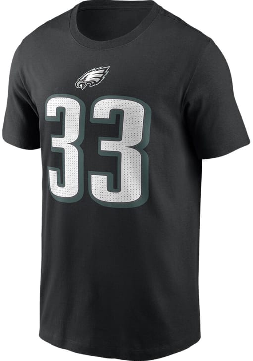 Cooper DeJean Philadelphia Eagles BLACK Alt Short Sleeve Player T