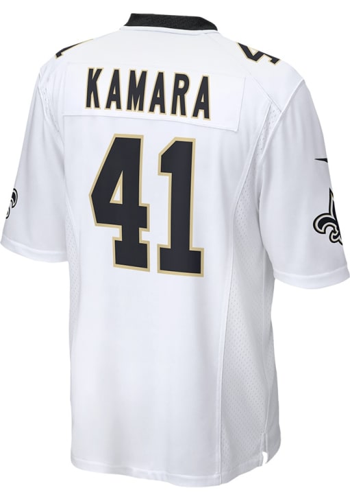 Alvin Kamara New Orleans Saints WHITE Road Game Jersey - 17321942