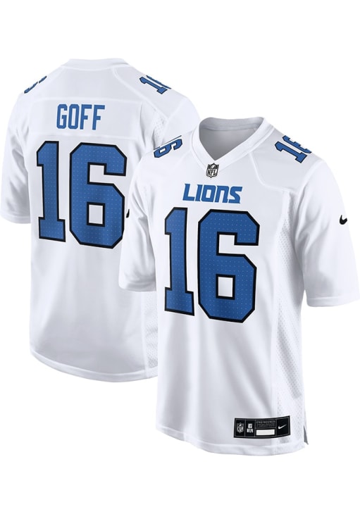 Jared Goff Detroit Lions WHITE Tundra Jersey - 173219523