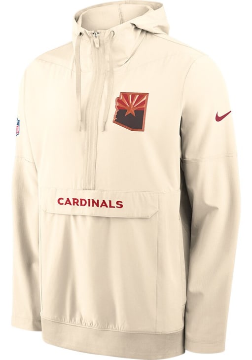 Nike Arizona Cardinals Mens Sideline Rivalry Anorak Pullover
