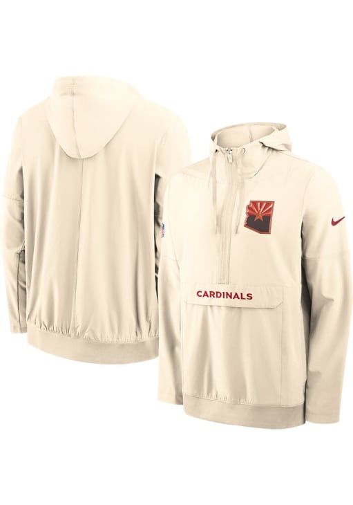 Nike Arizona Cardinals Mens Sideline Rivalry Anorak Pullover