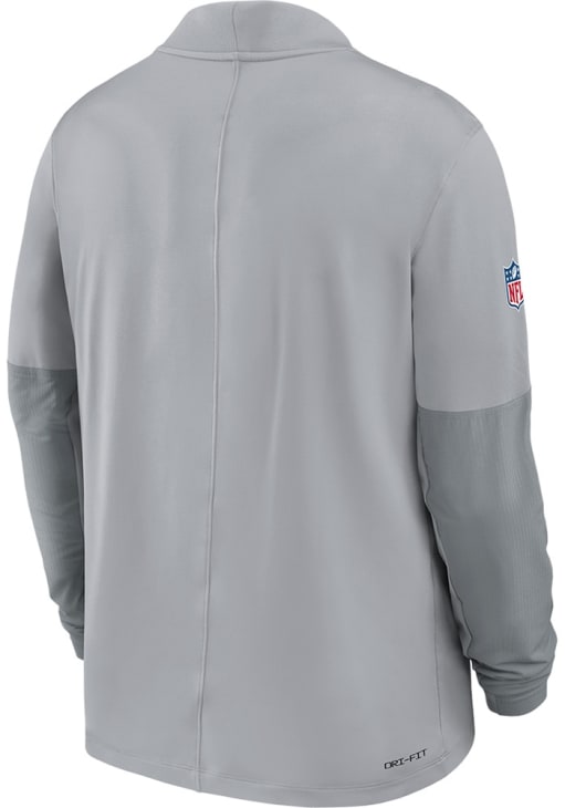 Nike Detroit Lions Mens GREY Sideline Pullover - 173219607