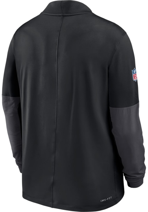 Nike Philadelphia Eagles Mens BLACK Sideline Pullover - 173219611