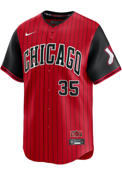 Frank Thomas Chicago White Sox Mens Red City Connect Limited