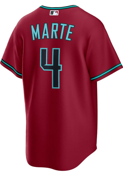Ketel Marte Arizona Diamondbacks Mens Replica Red Alternate Jersey
