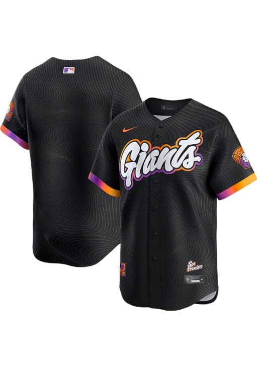 Nike San Francisco Giants Mens BLACK City Connect Limited Baseball
