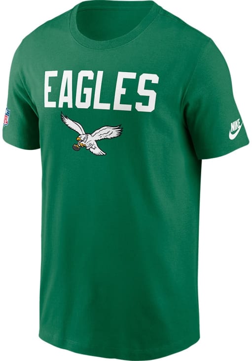 Nike Philadelphia Eagles KELLYGREEN Sideline Short Sleeve T Shirt