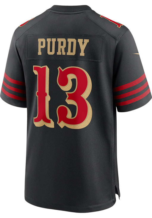 Brock Purdy San Francisco 49ers BLACK Alt Game Jersey - 173220287