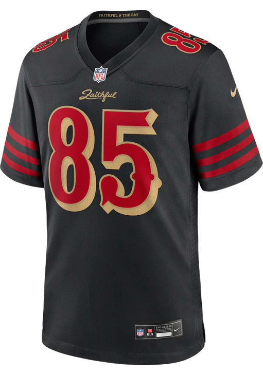 George Kittle San Francisco 49ers BLACK Alt Game Jersey - 173220288