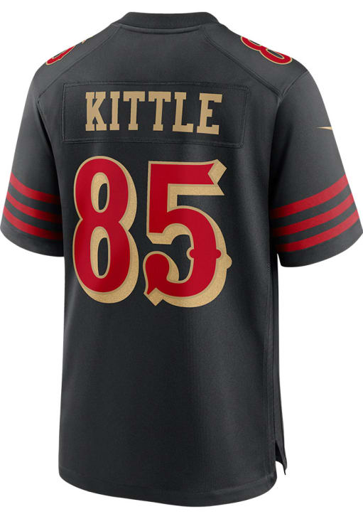 George Kittle San Francisco 49ers BLACK Alt Game Jersey - 173220288