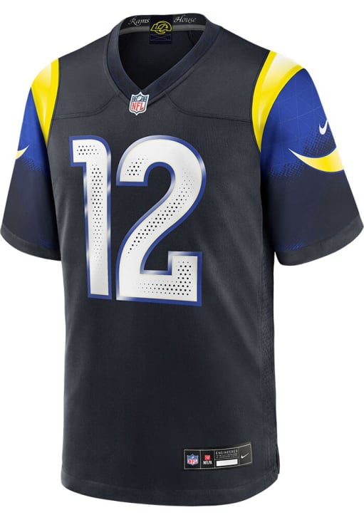 Nike Los Angeles Rams BLUE Alt Game Jersey - 173220294