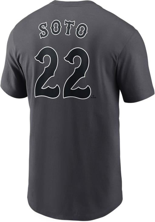 Juan Soto New York Mets GREY City Connect Short Sleeve Player T