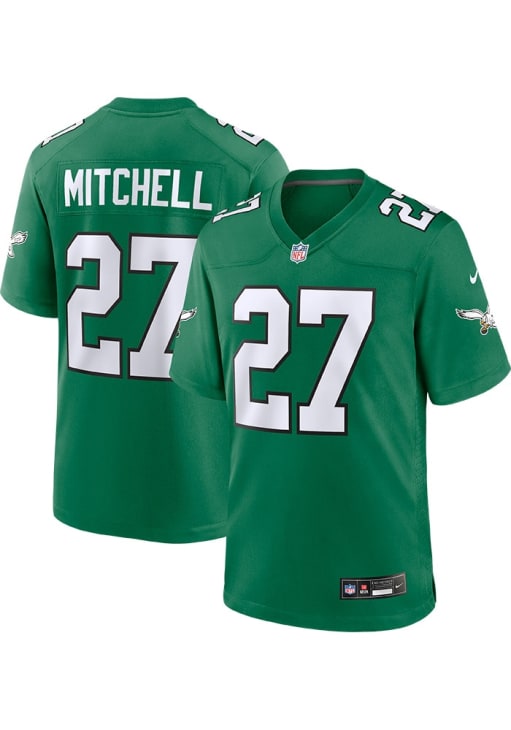 Quinyon Mitchell Philadelphia Eagles KELLYGREEN Alt Jersey - 173220324