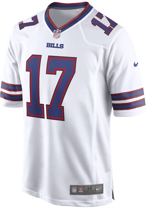 Josh Allen Buffalo Bills WHITE Road Jersey - 173220604