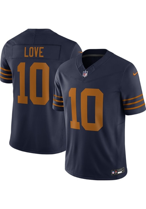 Jordan Love Green Bay Packers Mens NAVY/GOLD Alt Limited Football