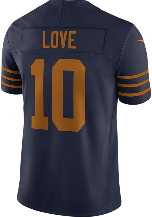 Jordan Love Green Bay Packers Mens NAVY/GOLD Alt Limited Football