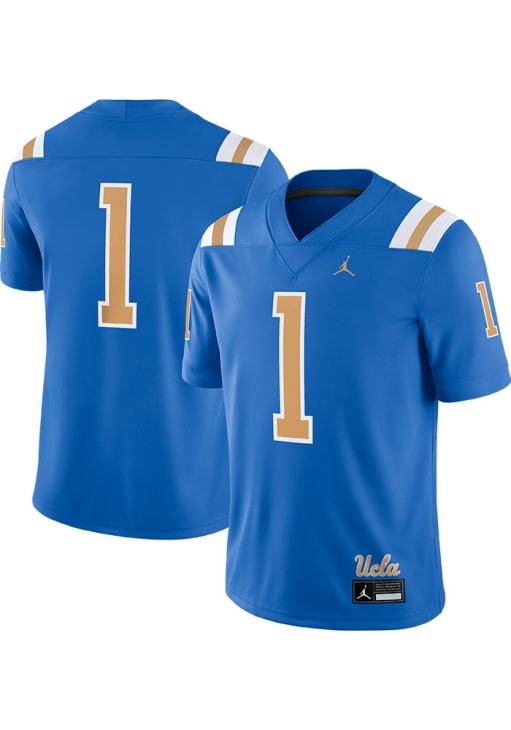 Nike Mens BLUE UCLA Bruins Football Vapor Jersey - 173222245