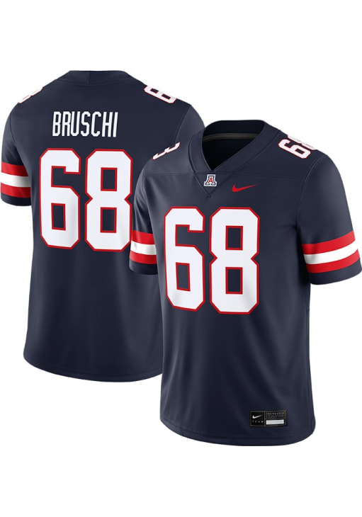 Tedy Bruschi Mens NAVY Arizona Wildcats Football Tedy Bruschi