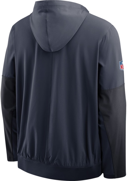 Nike Chicago Bears Mens Sideline Anorak NAVY Pullover Jackets