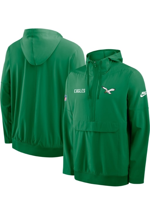 Nike Philadelphia Eagles Mens Sideline Anorak KELLYGREEN Pullover