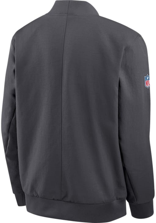 Nike Cleveland Browns Mens ANTHRACITE Sideline Bomber Medium