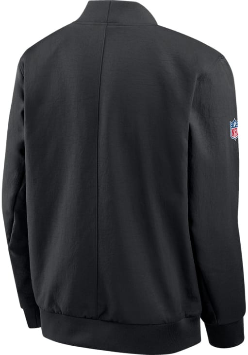 Nike Baltimore Ravens Mens BLACK Sideline Bomber Medium Weight