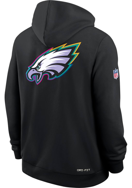 Nike Philadelphia Eagles Mens BLACK Crucial Catch Hoodie - 173227173